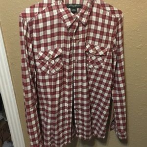 Eddie Bauer flannel size large
